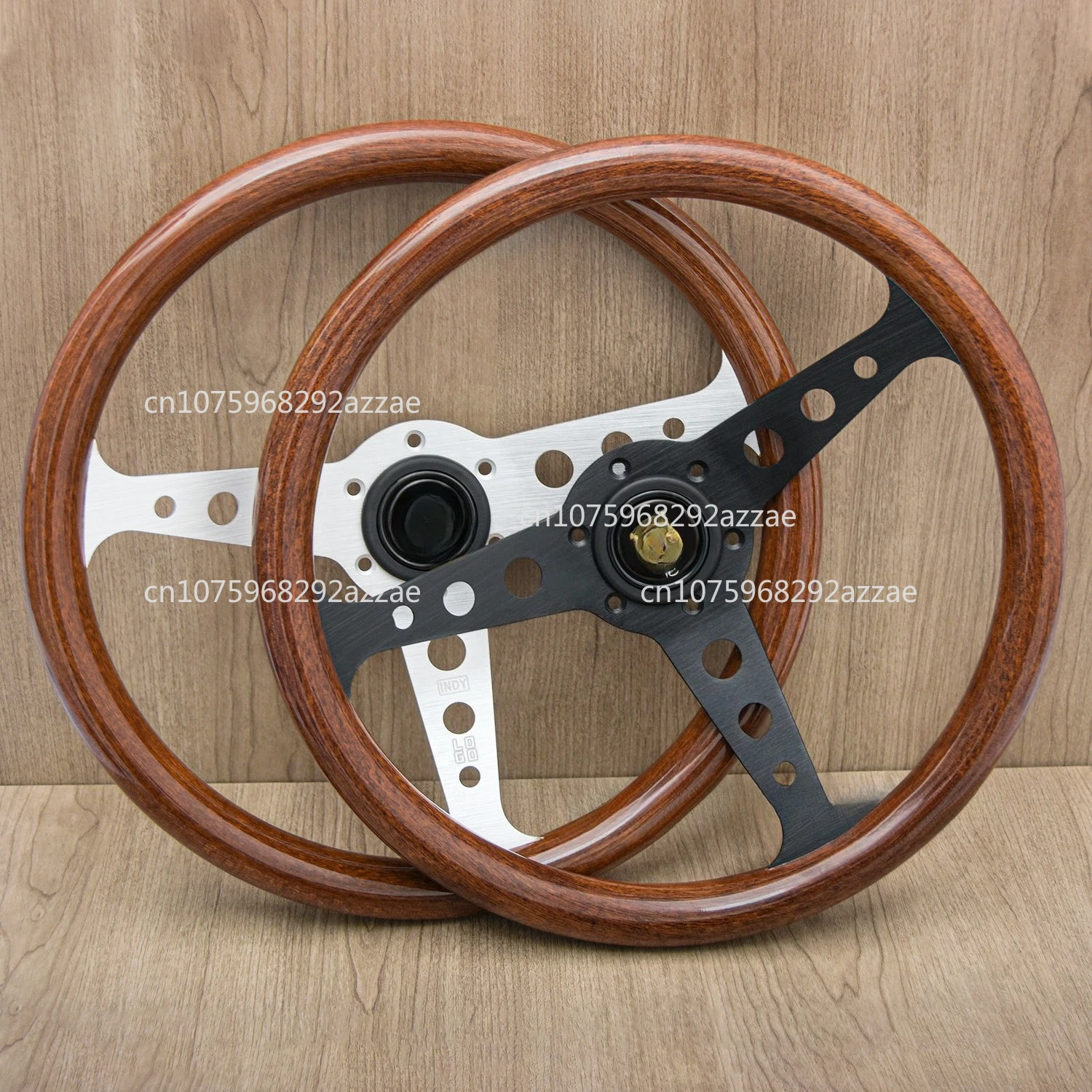 Retro mahogany steering wheel car modified seat device