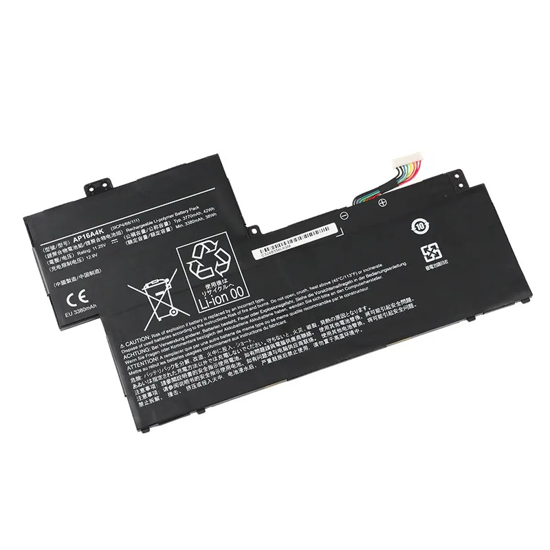 AP16A4K Laptop Battery 11.25V 38Wh 3380mAh For Acer Swift 1 SF113‑31 SF113‑31‑P57A SF113‑31‑P0N9 SF113‑31‑P42V SF113‑31‑P2XU