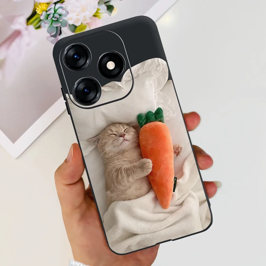 For Tecno Spark 10 4G Case Spark 10C KI5k KI5m KI5q Bumper Popular Flower Cover Soft Silicone Phone Cases For Spark 10 Pro Funda