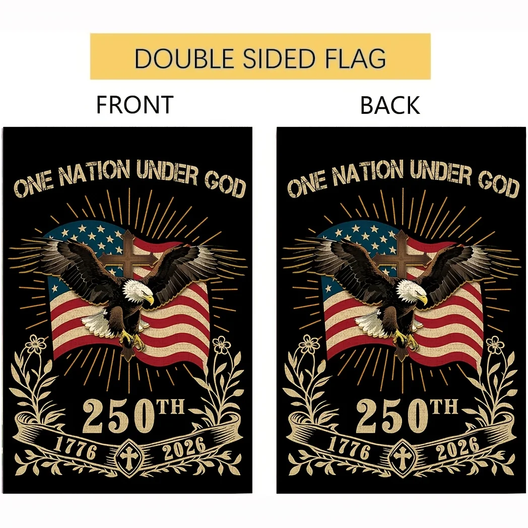 USA 250th Anniversary Garden Flag 2