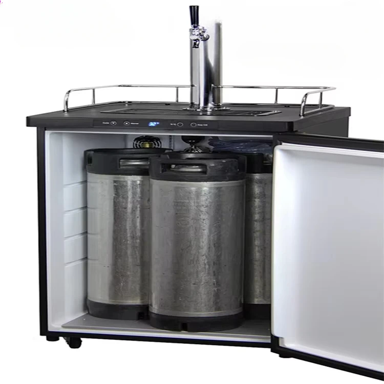 

Hot Selling Electric Beer Tower Faucet Dispenser Machine, Small Barrel Draft Beer Cooler, Automatic Beer Pump Dispenser