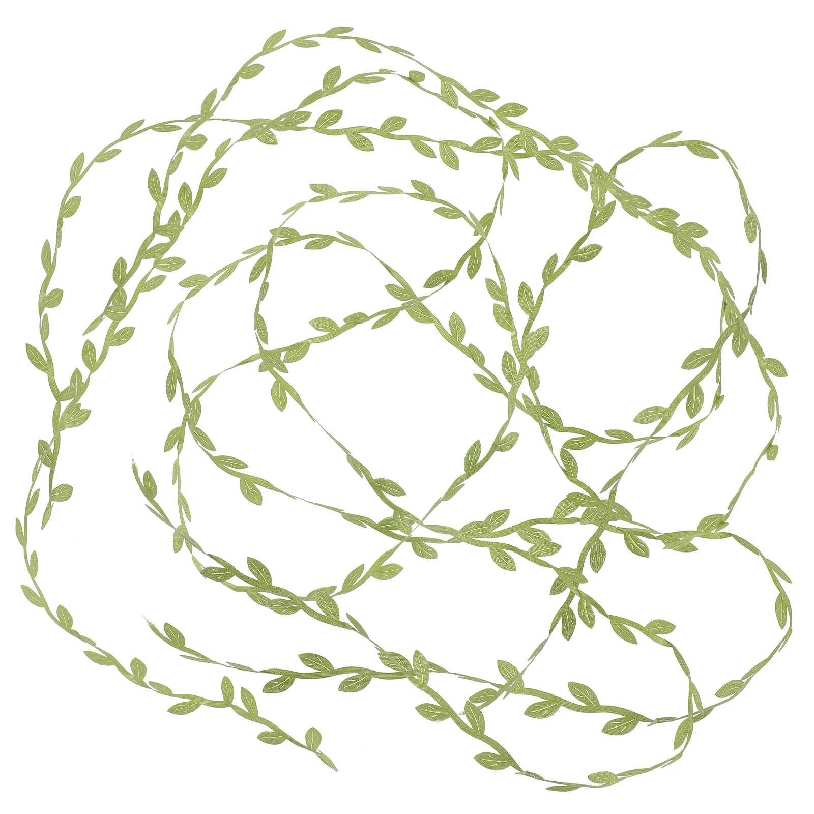 

Simulated Willow Leaves 100M Green Wicker Durable Home Banquet Holiday Decoration Wall Hanging Plant Wreath