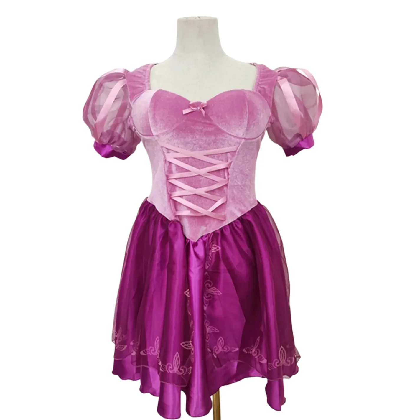 

Purple Princess Dress Sexy Party Costume For Adult Women Halloween Cosplay Costume