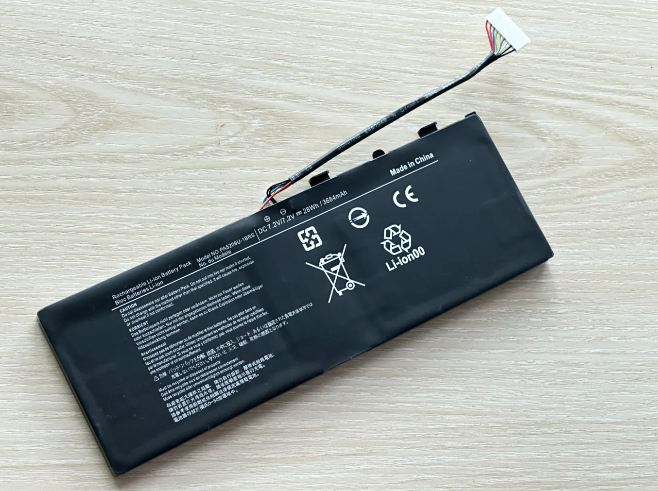 New PA5209U-1BRS Laptop Battery For TOSHIBA SATELLITE L15W-B1310 L15W-B1302  L15W-B1208X L10W-C Radius 11 -10E 11 -10G L10-B003