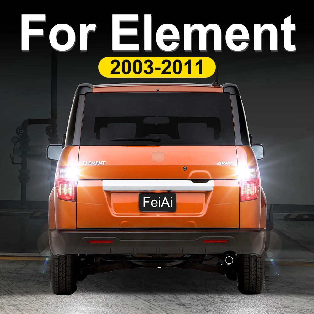 For Honda Element LED Backup Reverse Light Car Back Up Lamp Bulb Element 2003-2005 2006 2007 2008 2009 2010 2011 Accessories