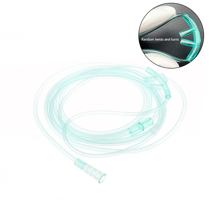 

HOT! 2m Flexible Tip Soft Nasal Oxygen Cannulas Disposable Adult Oxygen Cannulas/Hose/Tube