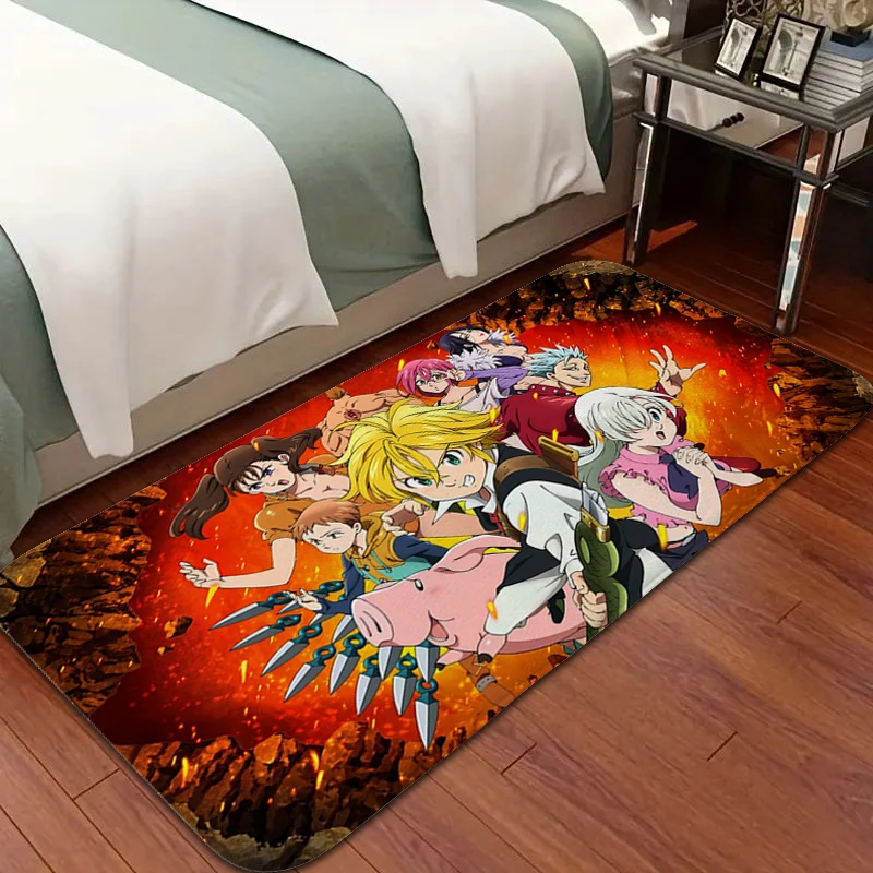 Carpet for Bedroom Slip-resistant The Seven Deadly Sins Entrance Door Doormat Foot Mat Non-slip Kitchen Rug Home Decor Items