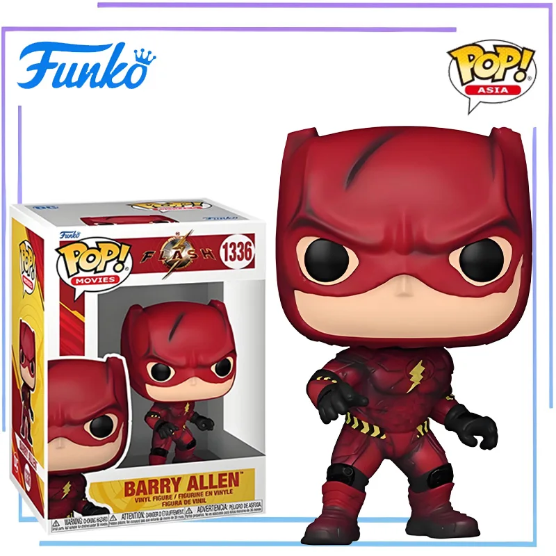 Edição genuína funko pop o flash anime figura de ação decoração desktop ornamento modelo brinquedos montagem modelo colecionável
