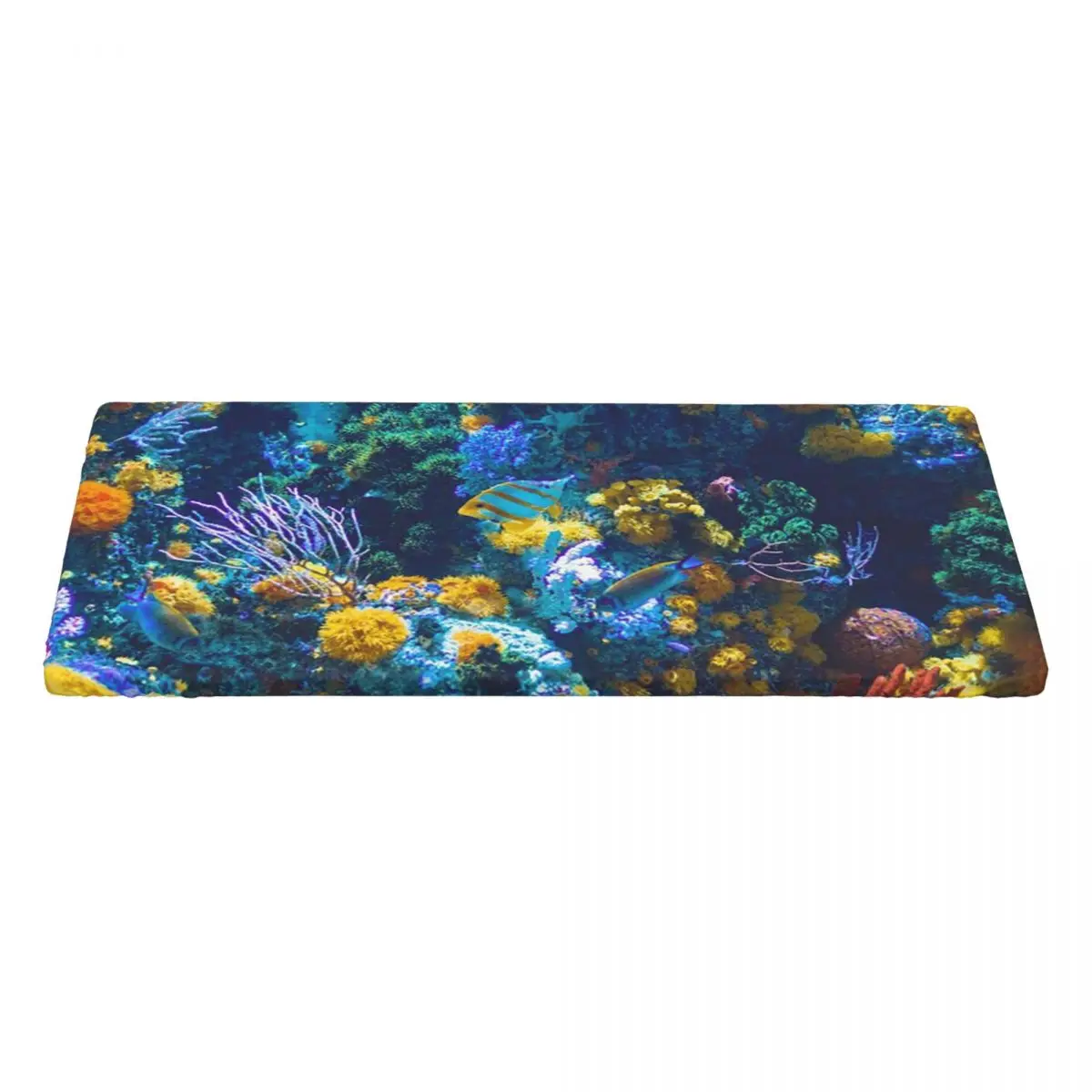 Colorful Australian Coral Reef With Tropical Fish Custom Rectangular Tablecloth Waterproof Table Cover for Dining Table Cloth