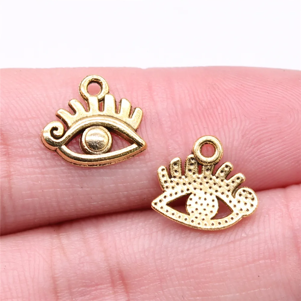 20pcs Witch Evil Eye Charms, DIY Jewelry Making