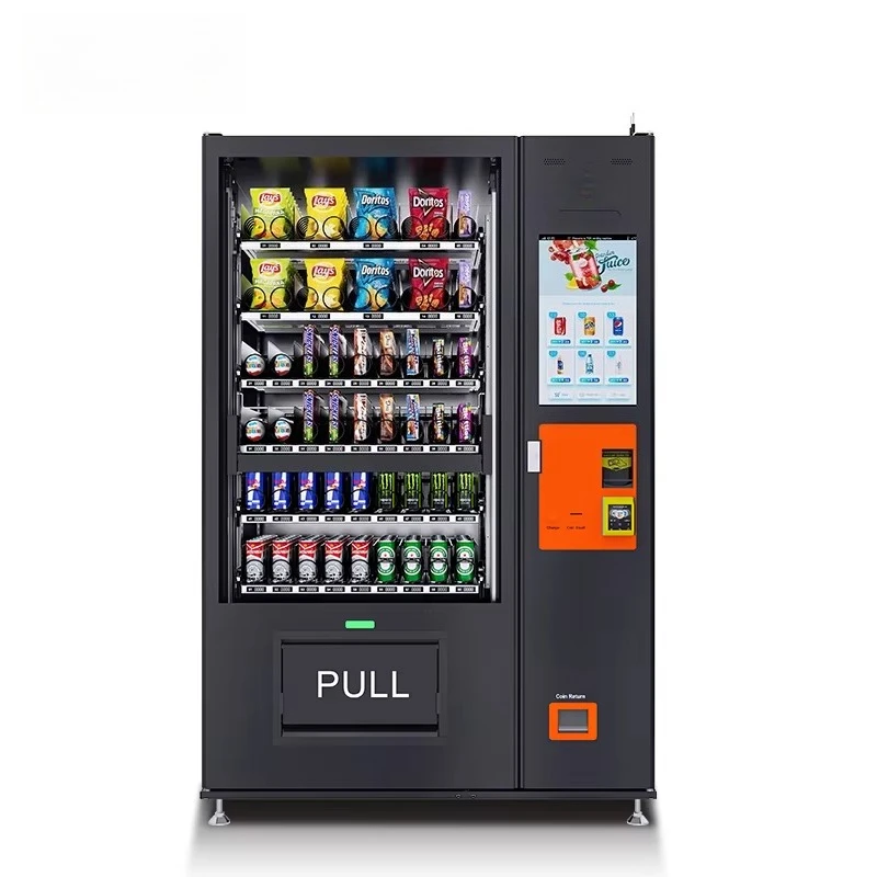 Elevator Conveyor, Sushi Mini Canteen, Champagne Cotton Vending Machine, LCD Advertising Screen,  Automatic Dispenser