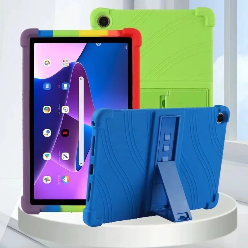 Soft Silicon Cover for Lenovo Tab M10 FHD Plus 10.3 TB-X606F/X Gen2 TB-X306F/C Gen 3 2022 10.6 TB-125 Tablet PC Protective Shell
