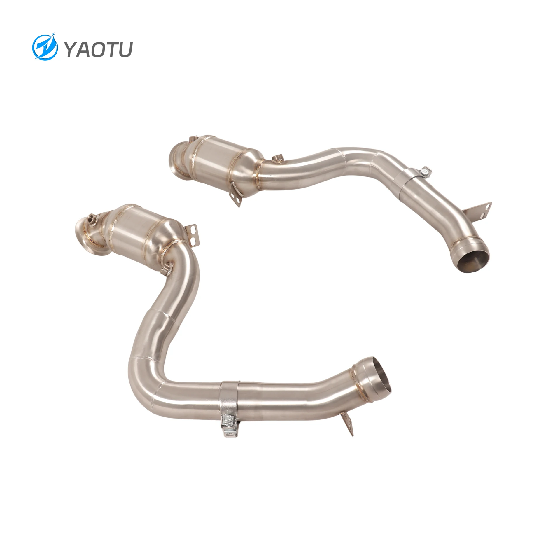 

YT Downpipe with Catalytic Converter for Mercedes-Benz W213 E63 AMG 4.0T Downpipe