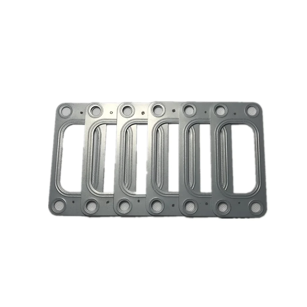 Excavator parts Sany SY385 465 Kato DH2045 6D22 6D24 Engine exhaust manifold gasket Liebherr R916B 924B 934 944 cylinder gasket