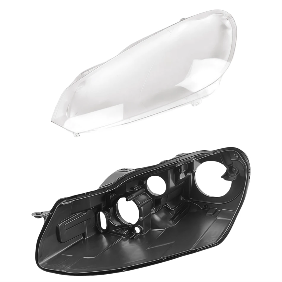 

For Volkswagen VW Golf 6 Xenon/GTI 2010 2011 2012 2013 Automotive Accessories Headlights Cover Car Hood Lights Bases