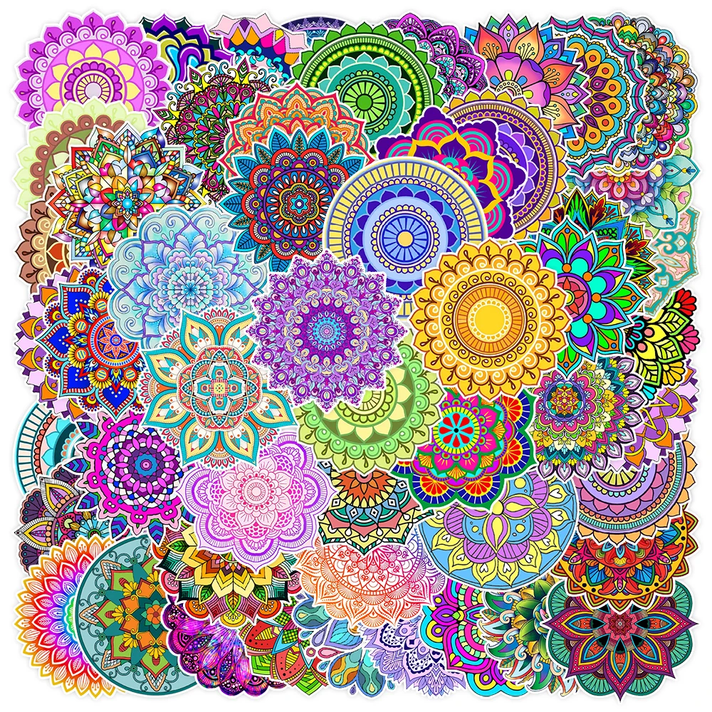 50PCS ดอกไม้พืชสด/Datura สติกเกอร์สําหรับโทรศัพท์มือถือคอมพิวเตอร์,ถ้วยน้ํา,สติกเกอร์ตกแต่งสําหรับแล็ปท็อปสติกเกอร์กันน้ํา