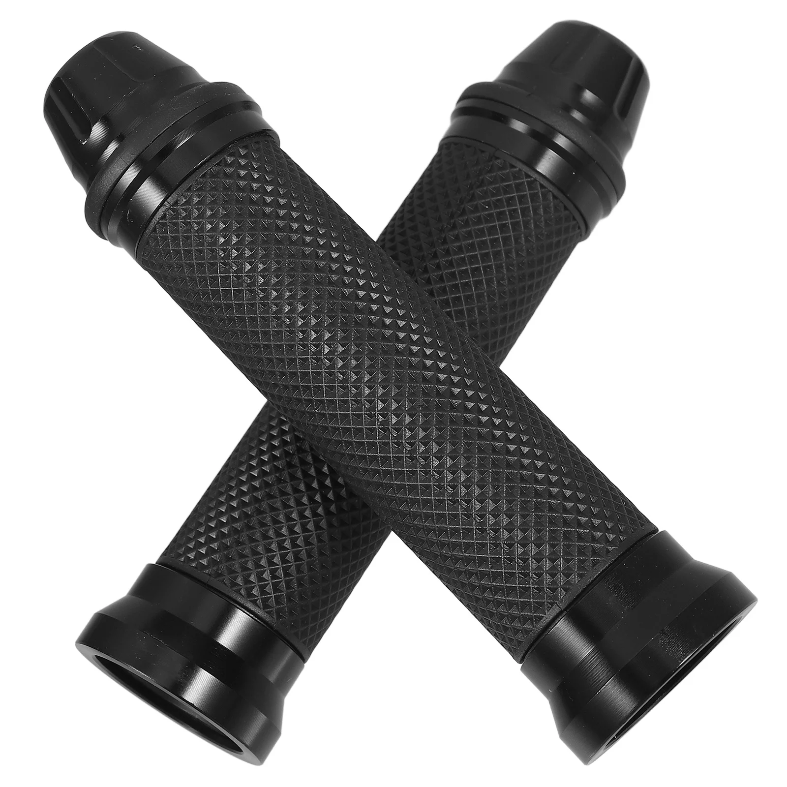 

1Pair Motorcycle Grip Handles Durable Textured Surface Easy Install Replacement Handlebar Grips Motorbike Parts Oil Throttle