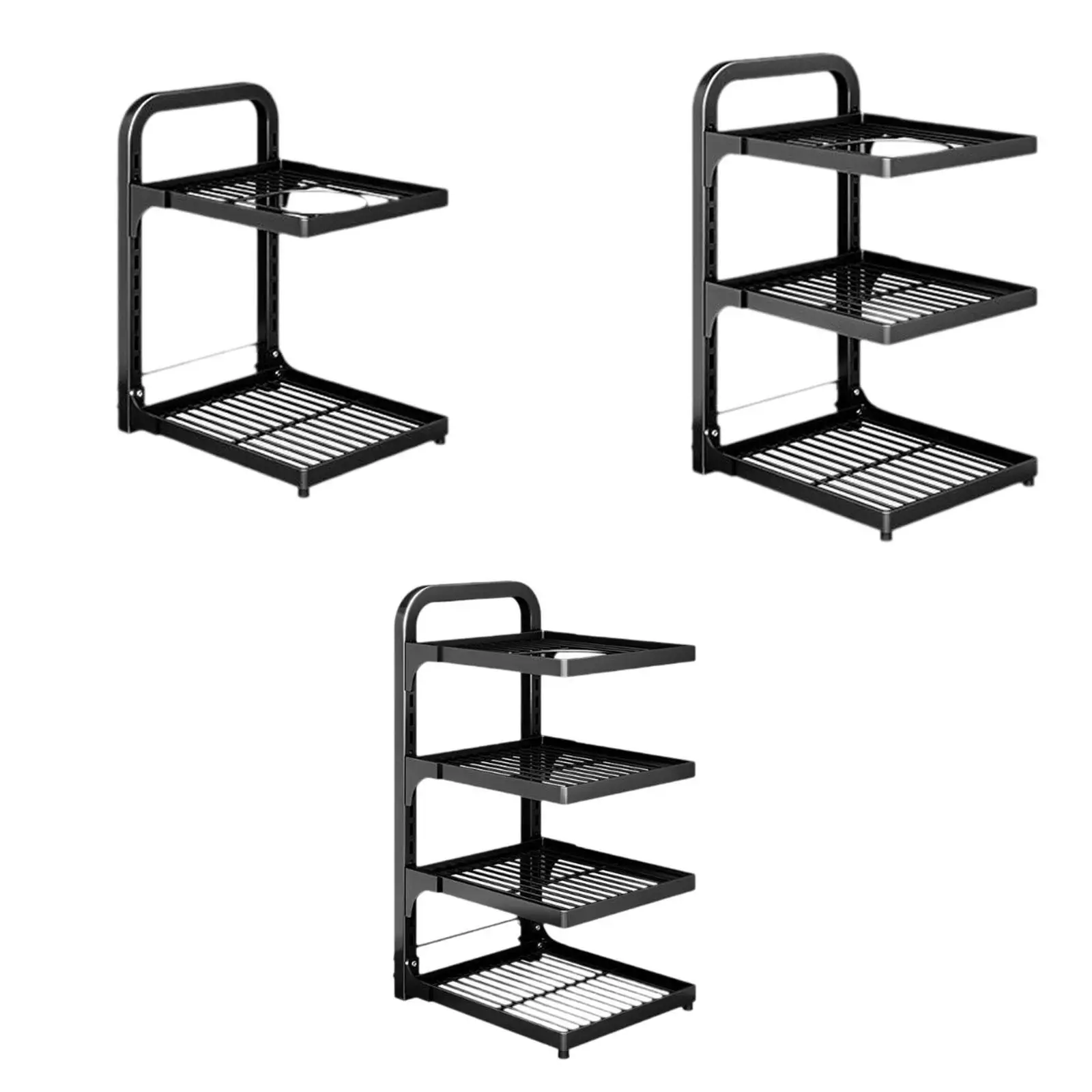 Kitchen Pot Rack Organizer Cookware Stand Cookware Stand for Home Household