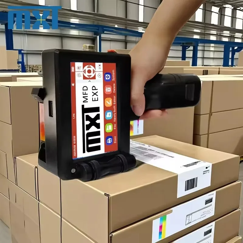 Hot‑Sale Portable 600DPI High‑Resolution Inkjet Printer for Printing on Cartons Plastics and Glass Surfaces