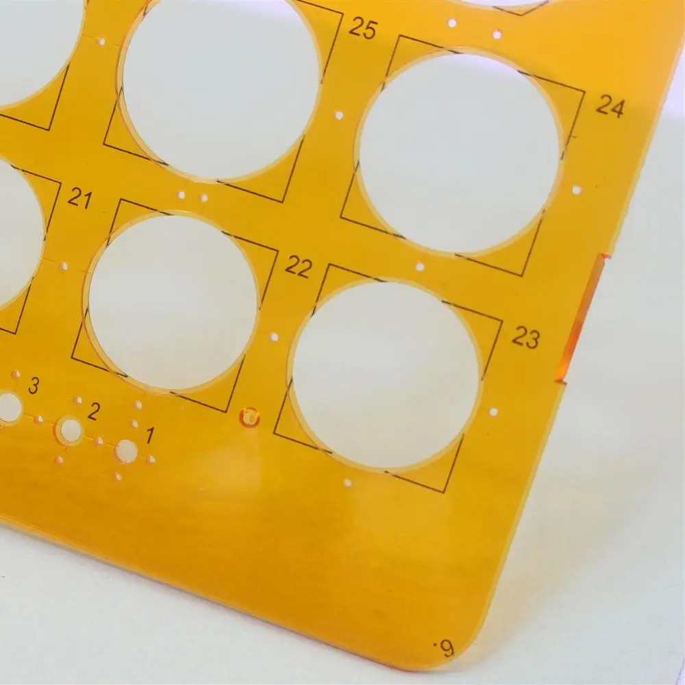 Special Ruler For Drawing Circle Painting Ruler Draw A Circle Template Ruler Special Template Ruler For Drawing Circle Ruler