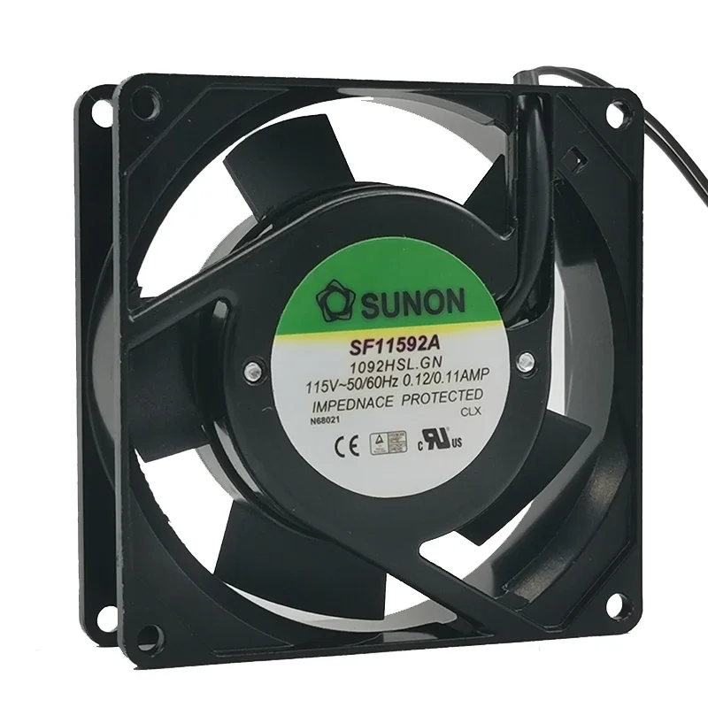 Für authentische Sunon SF11592A-1092HSL GN Axialventilator 115 V 9225 9 cm AC-Luft
