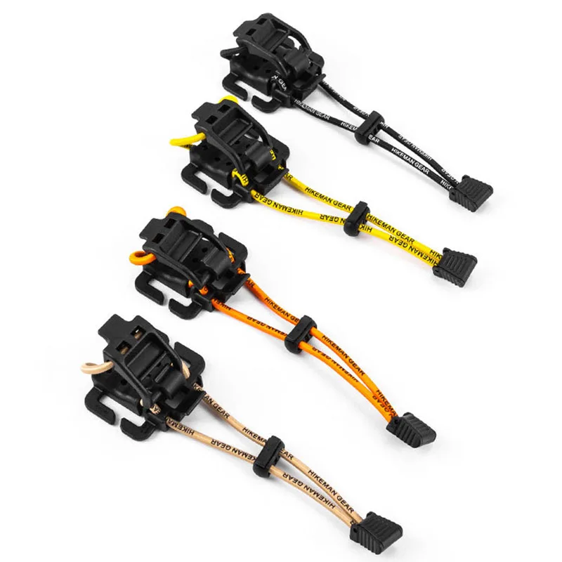 

2pcs Ice Axe Loop Attachment Quick Release Compatible With MOLLE PALS Hiking Mountaineering Backpack Accessories Outdoor Tools