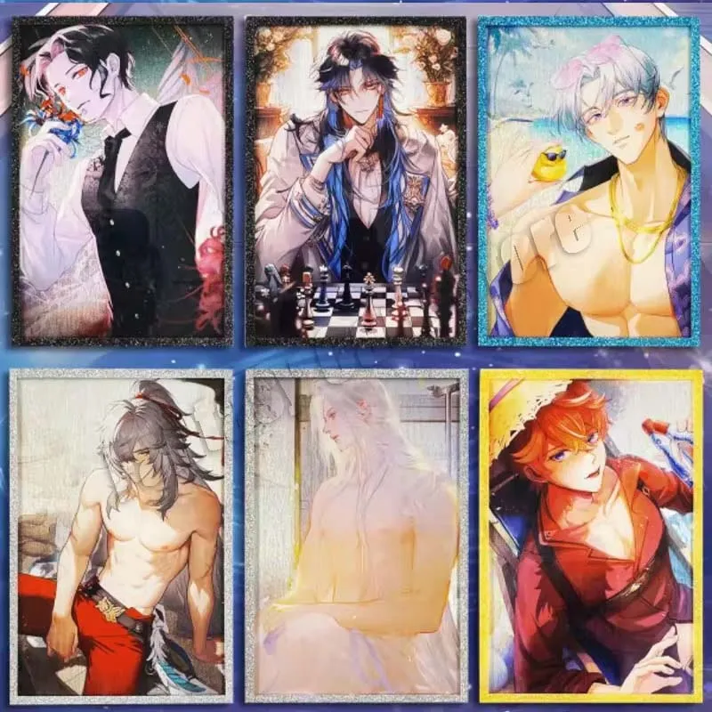 Bargain Price New Style Sexy Anime Male God Card Limited Sale Abs Gay Sexy Man Husband Card Collection Hobbies Gift