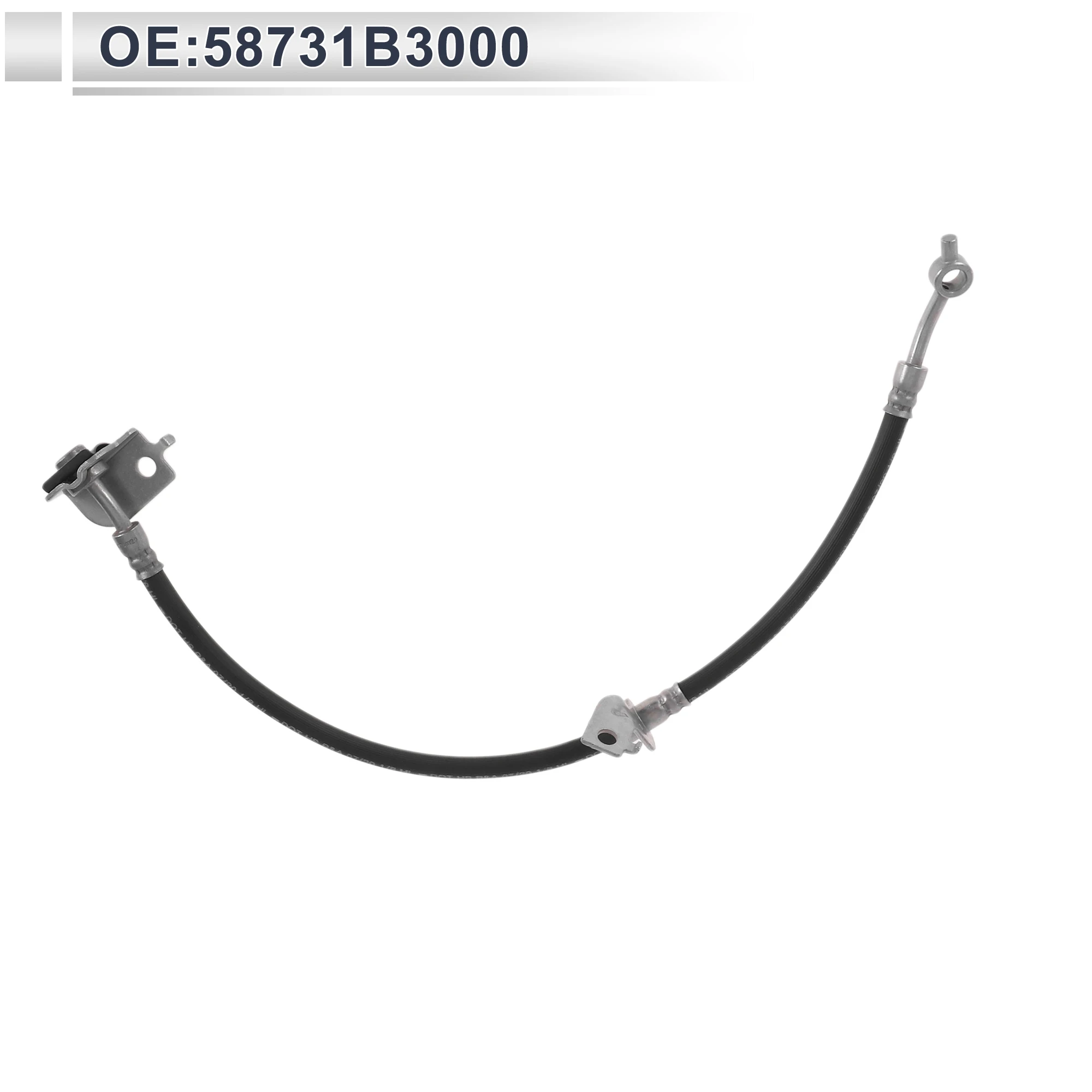 

UXCELL передний левый тормозной гидравлический шланг для Hyundai I10 2007-2010, No 58731B3000, сменная тормозная трубка, 1 шт.