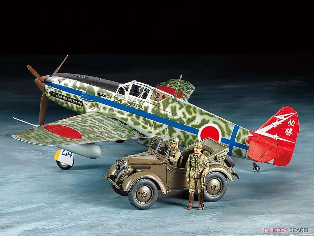 Tamiya 25203 1/48 Kawasaki Ki-61-Id Hien / Kurogane 4WD Set