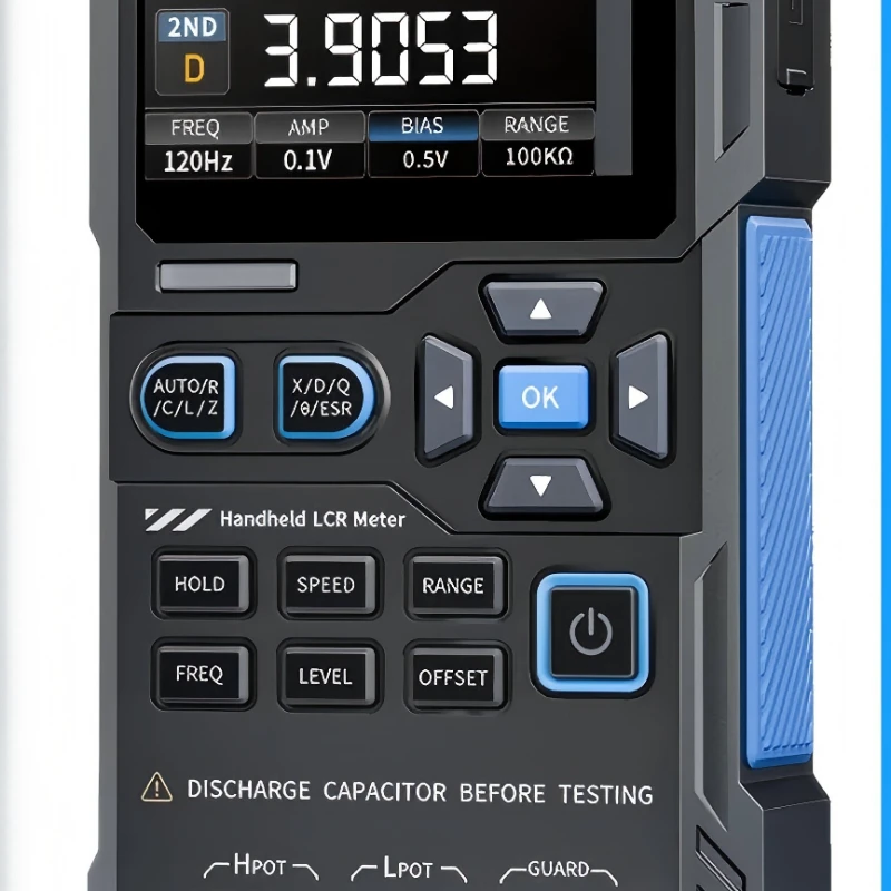 High-precision digital bridge, tester, resistance capacitance inductance electronic component measurement
