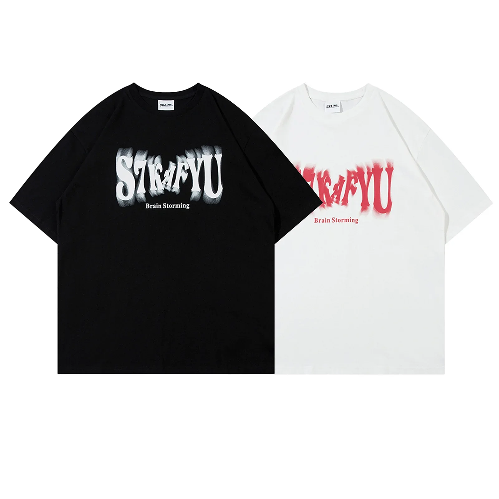 

New Mens T-shirts Japanese Streetwear Letter Printed Graphic Tees Summer Fashion Casual O-neck Short Sleeve Tops T Shirts Male