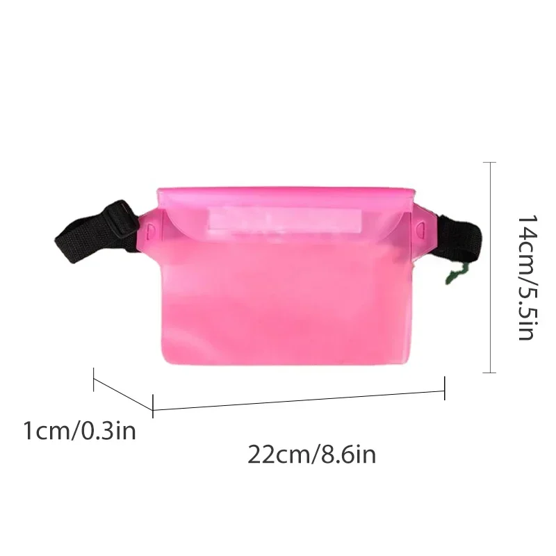 Nimble pack PVC Telefon wasserdicht Schwimm speicher modische wasserdichte Taille treiben Tauchen Telefon Tasche