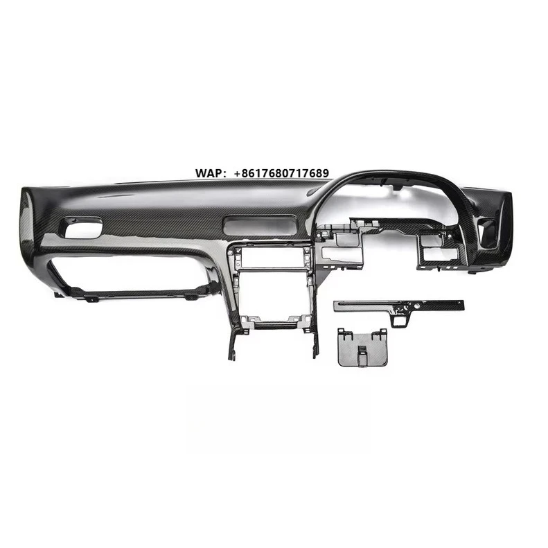 Tablero de Fibra de Carbono para 180SX 200SX S13 RPS13 (1989-1994), Reemplazo del Tablero para 180SX 200SX S13 RPS13, Acabado Interior