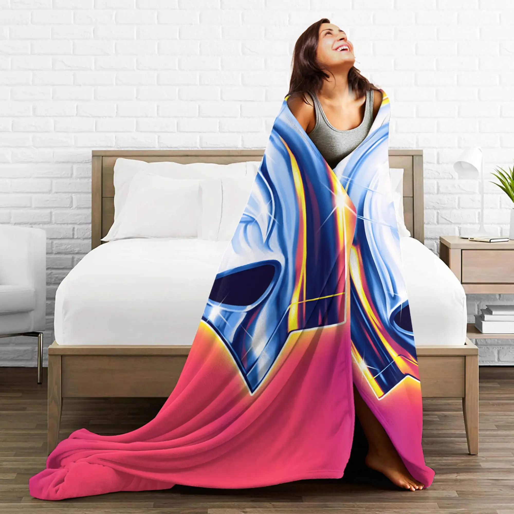 Bird blindness Blanket Quality Warm Throw Blanket Winter Picnic Outdoor Funny Bedspread #4