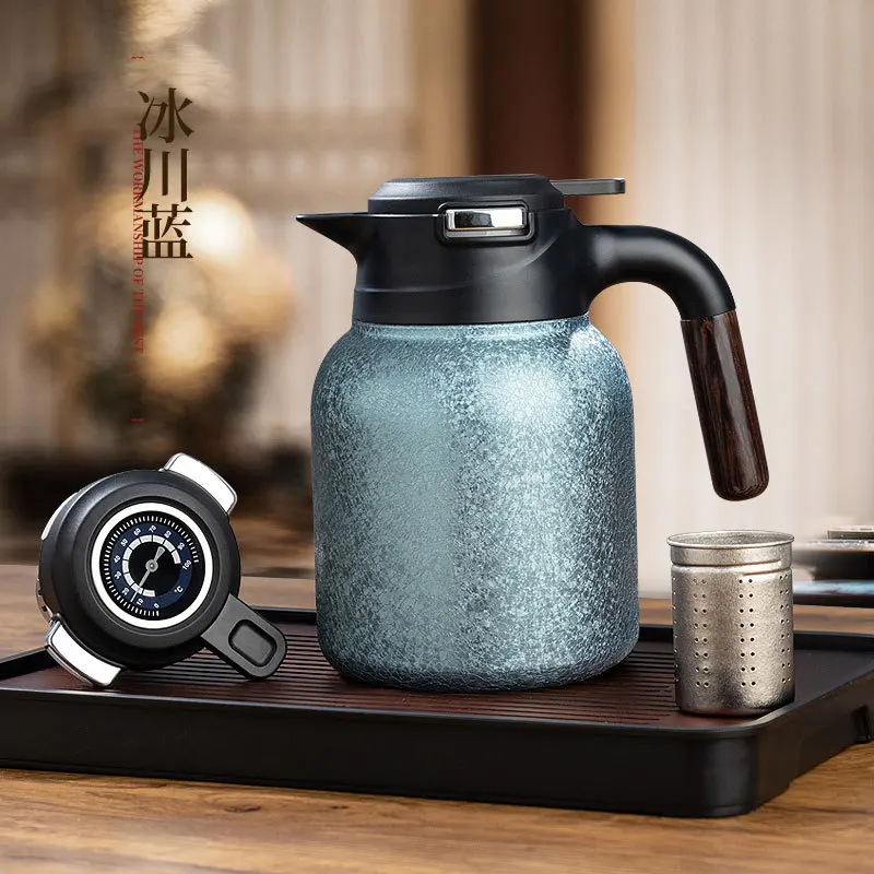 

2025 new pure titanium stewing teapot large-capacity thermal insulation kettle home health stuffy pot business gifts