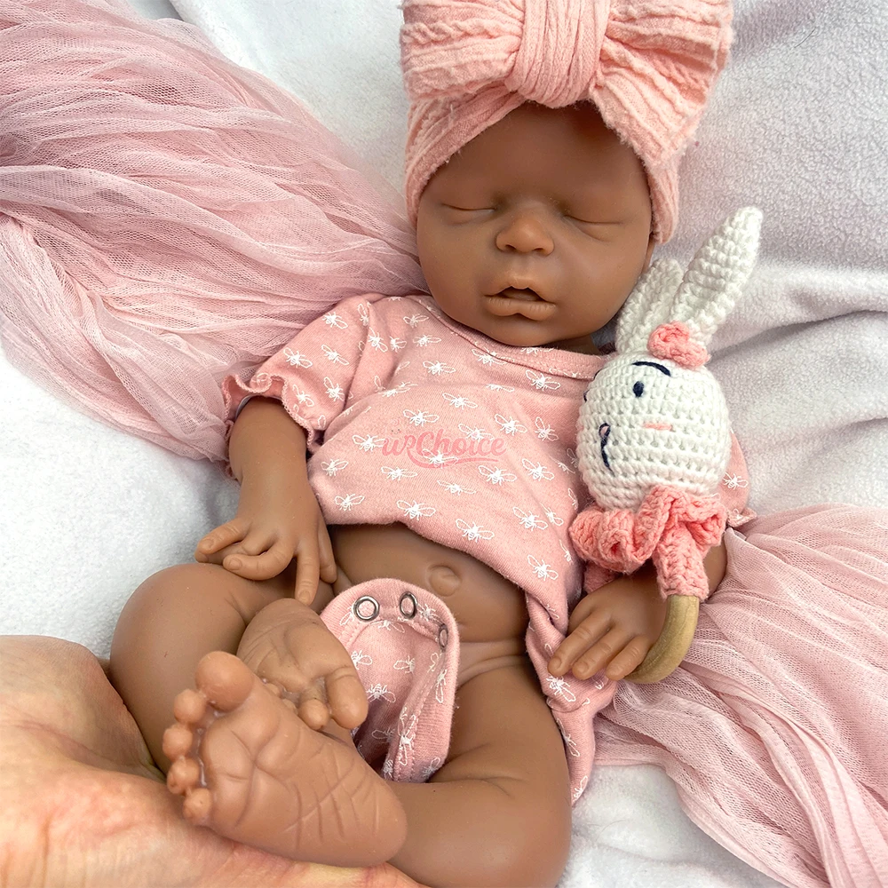 18 pouces en silicone doux renaissant bébé fille peut utiliser des sucettes vivantes imperméable Artiste Prop parfait pour l'art de maquillage et la sculpture