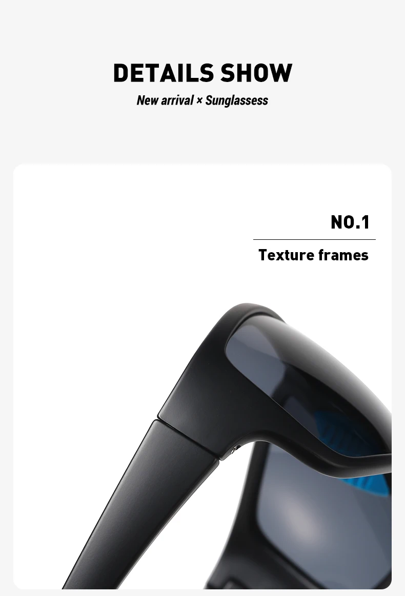 DML Neue Ultra Licht Material Gläser Männer Frauen Angeln Gläser Sonne Brille Camping Wandern Fahr Polarisierte Sonnenbrille – Detail 14