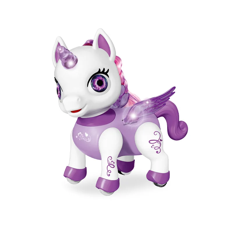 Unicorn Smart Animal Remote Control Animal Toy Dance Rechargeable Simulation Children'S Remote Control Toy Birthday Gift