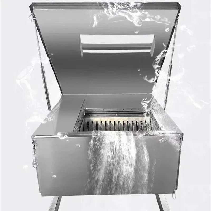 Factory Direct Sales Automatic Meat Slicer Pork Ribs Cube Cutter For Fresh Lamb Chops Beef Dicing Machine For Meat Cubes