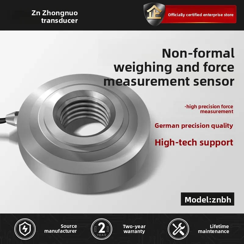 

Donut Load Cell 20KG 50KG 100KG 500KG 1T 2T High Precision Sensor Factory Direct Sale