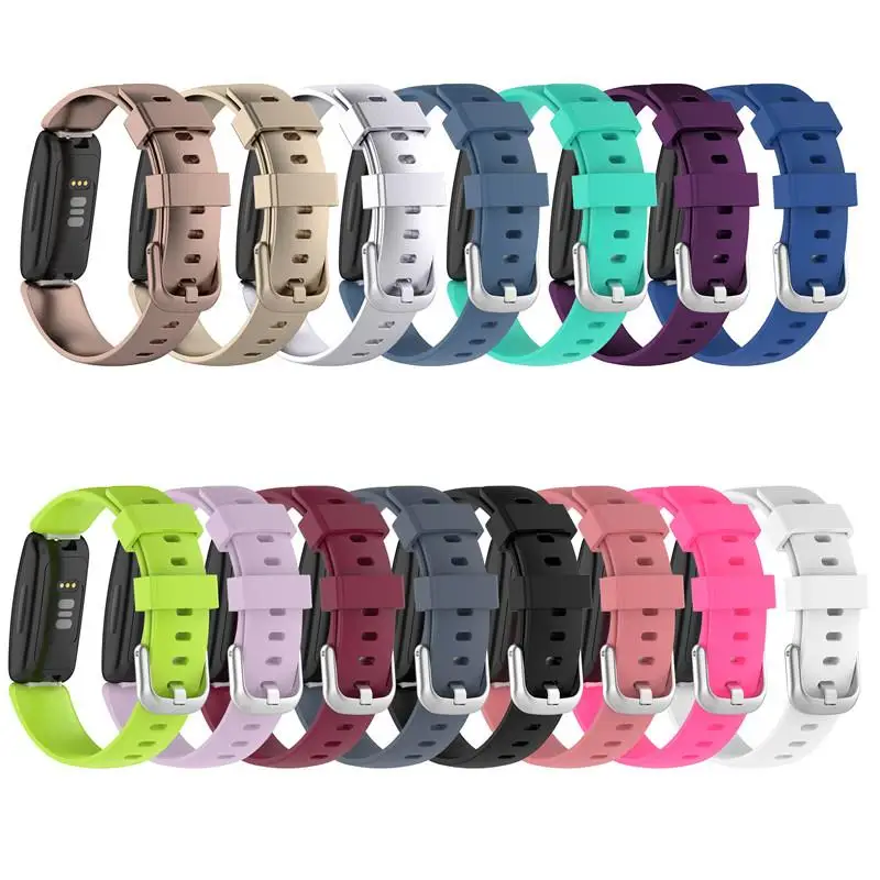 Soft Silicone Strap For Fitbit Inspire 2 Band Replacement Watch Wrist Correa For Fitbit Ace 3 Sports Bracelet