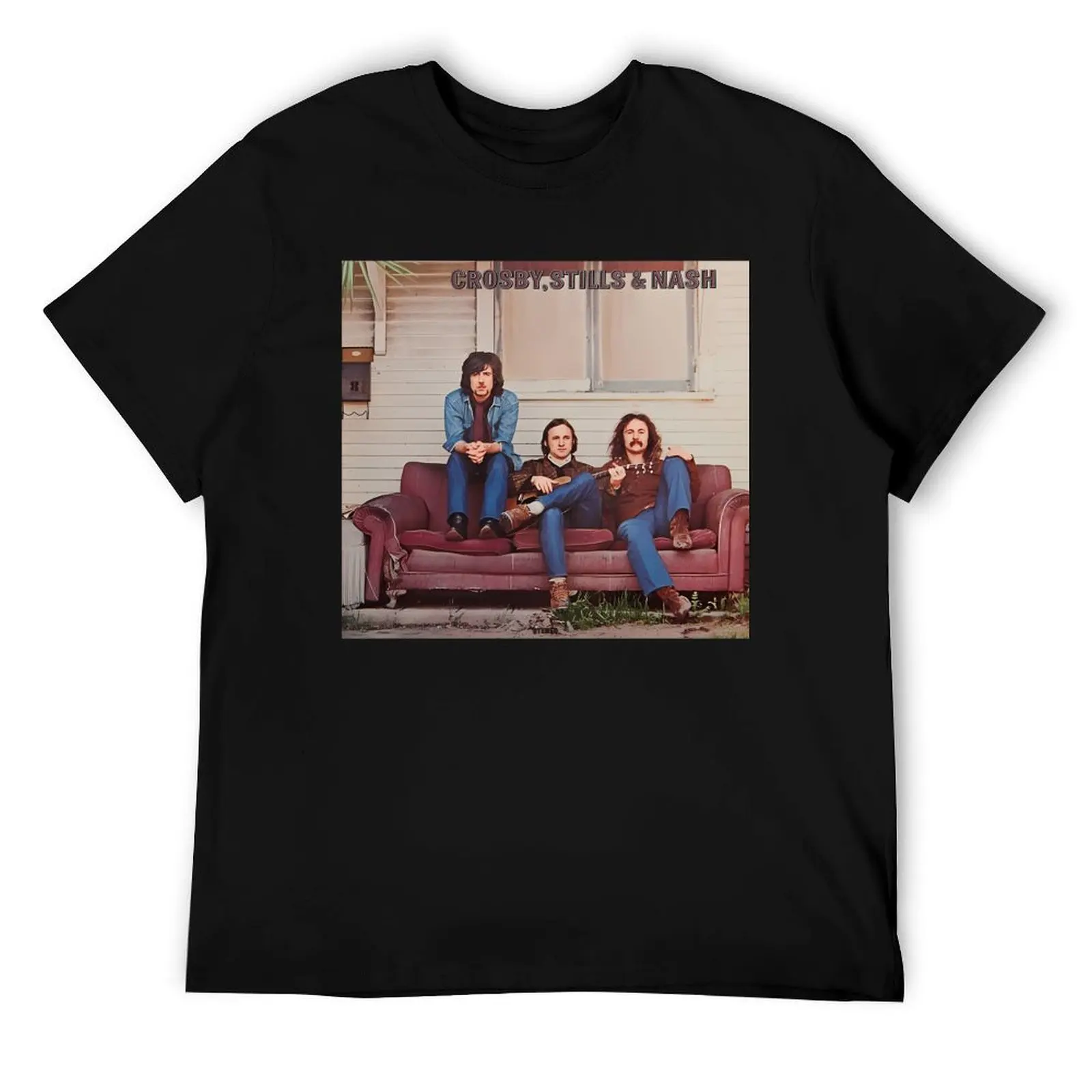 

Crosby Stills Nash T-Shirt man t shirt designer t shirts for man graphic funny essential t shirt T-Shirt