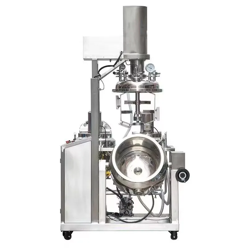 Custom Shampoo Cream Emulsifier Electric Mixer,Automatic for Cosmetics Beverages Liquid Oil Juice Production Equipment