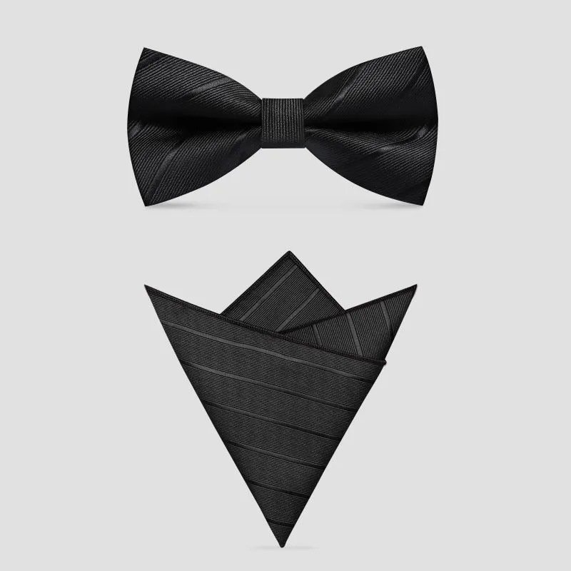 Burgundy Black Bow Ties for Men Wholesale Wedding Groomsmen accessories