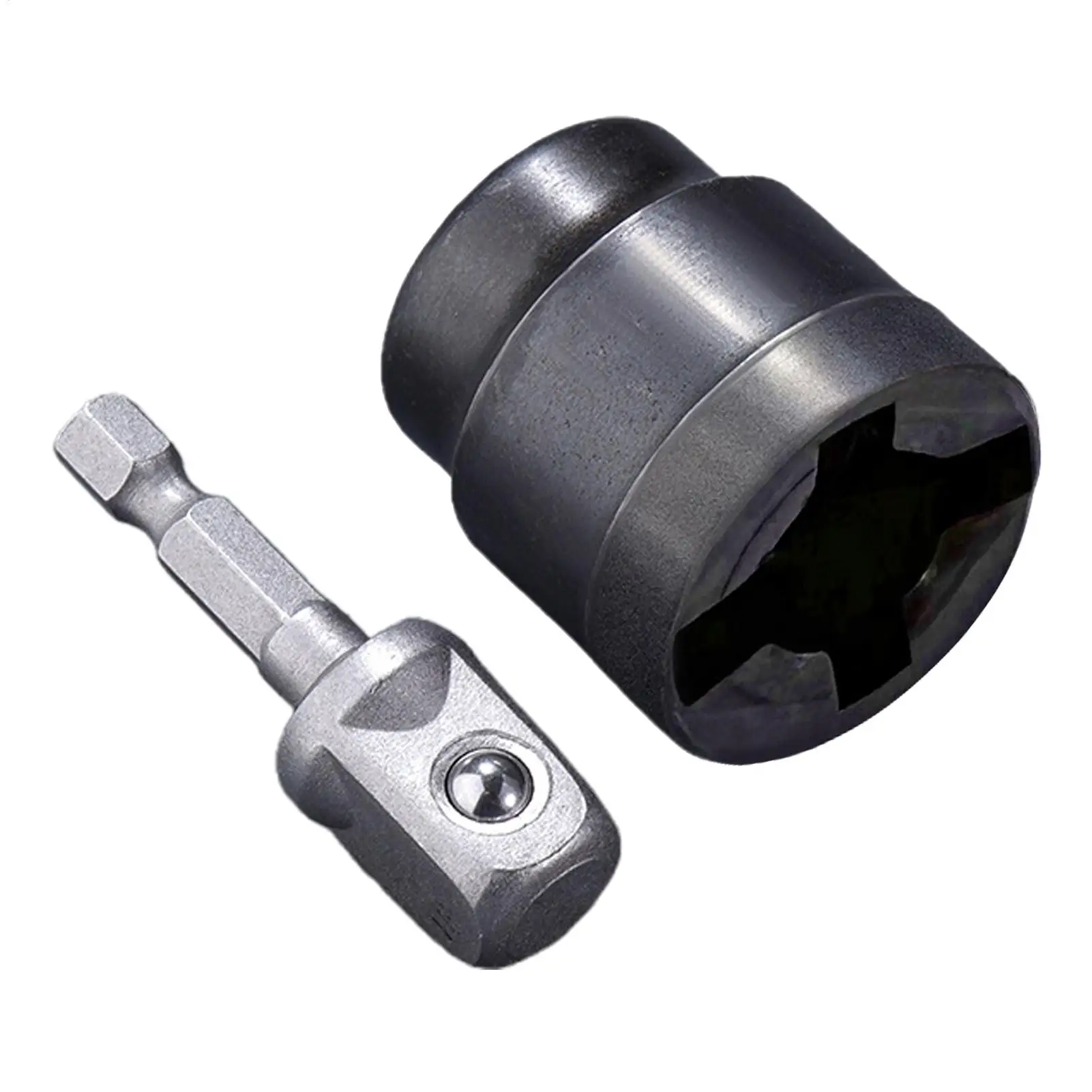 

Car Jack Adapter Socket Converter for Scissor Car Jack RV Stabilizer Jack Drill Adapter Steel Impact Wrench Tool Quick and Easy