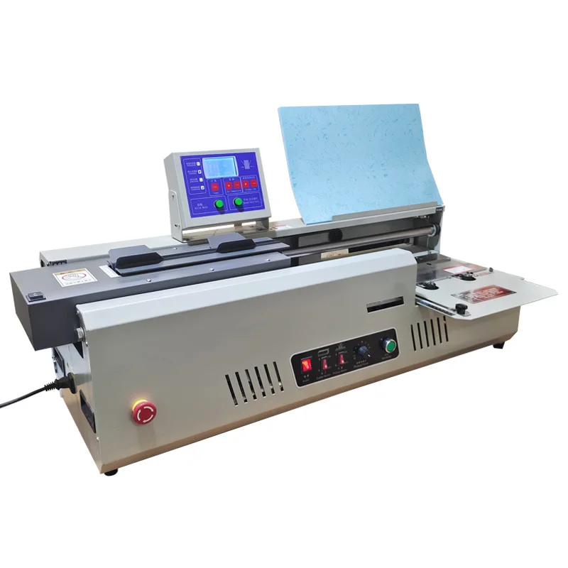 A4 Automatic Desktop Binding Machine 320mm Perfect Glue Binder Book Making Machine for Office And School Supplies