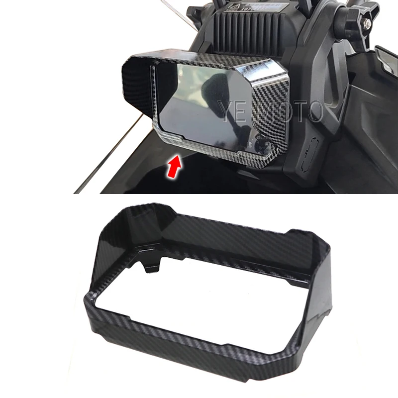 Carbon-Look Sonnenblende Instrumentenschutz für CFMOTO 700MT MT 700 2025- Motorradabdeckung Schutzteile MT700 450MT