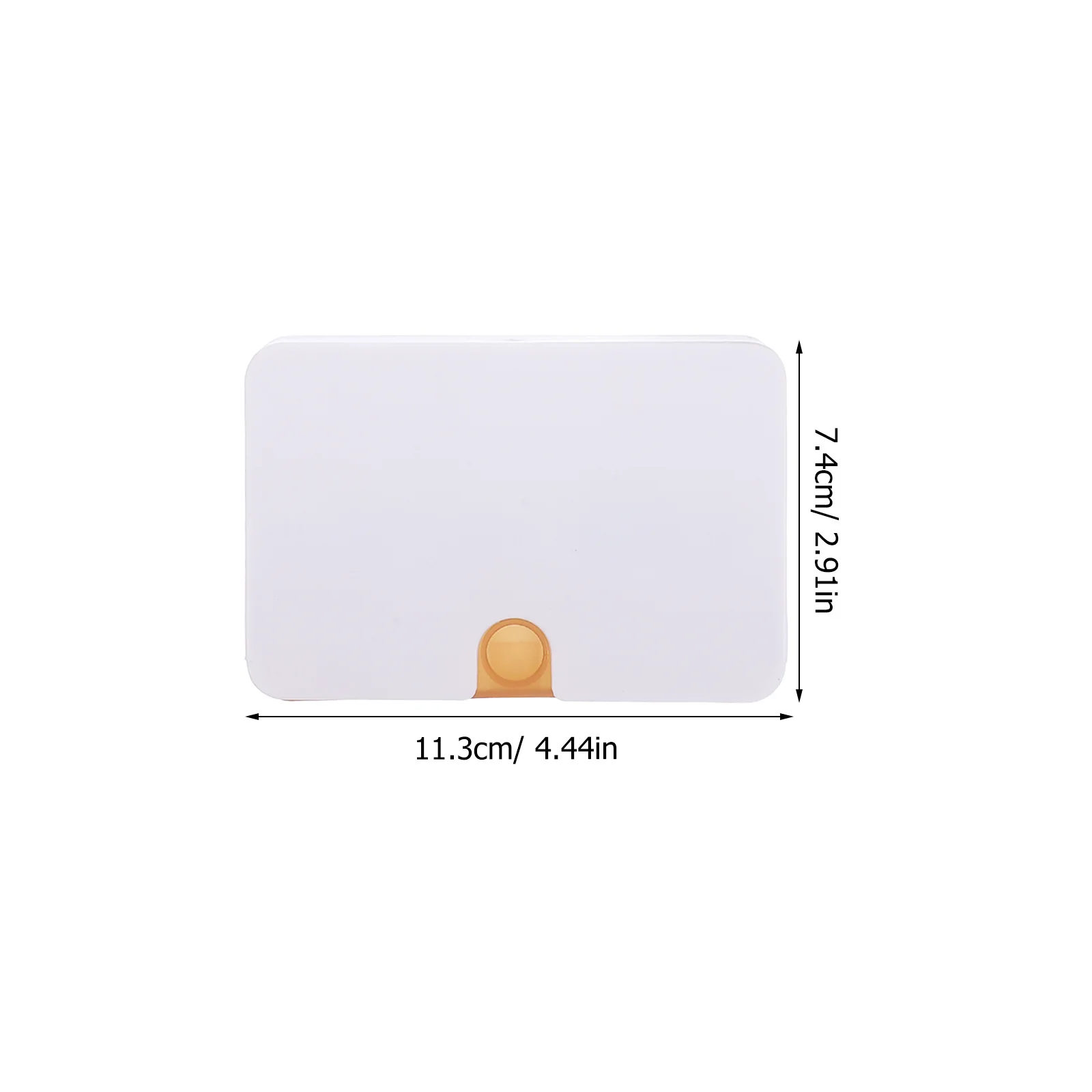 3pcs Portable Mini Pill Organizer Compact Medicine Storage Case Detachable Multi-Grid Container For Travel Daily Use Home