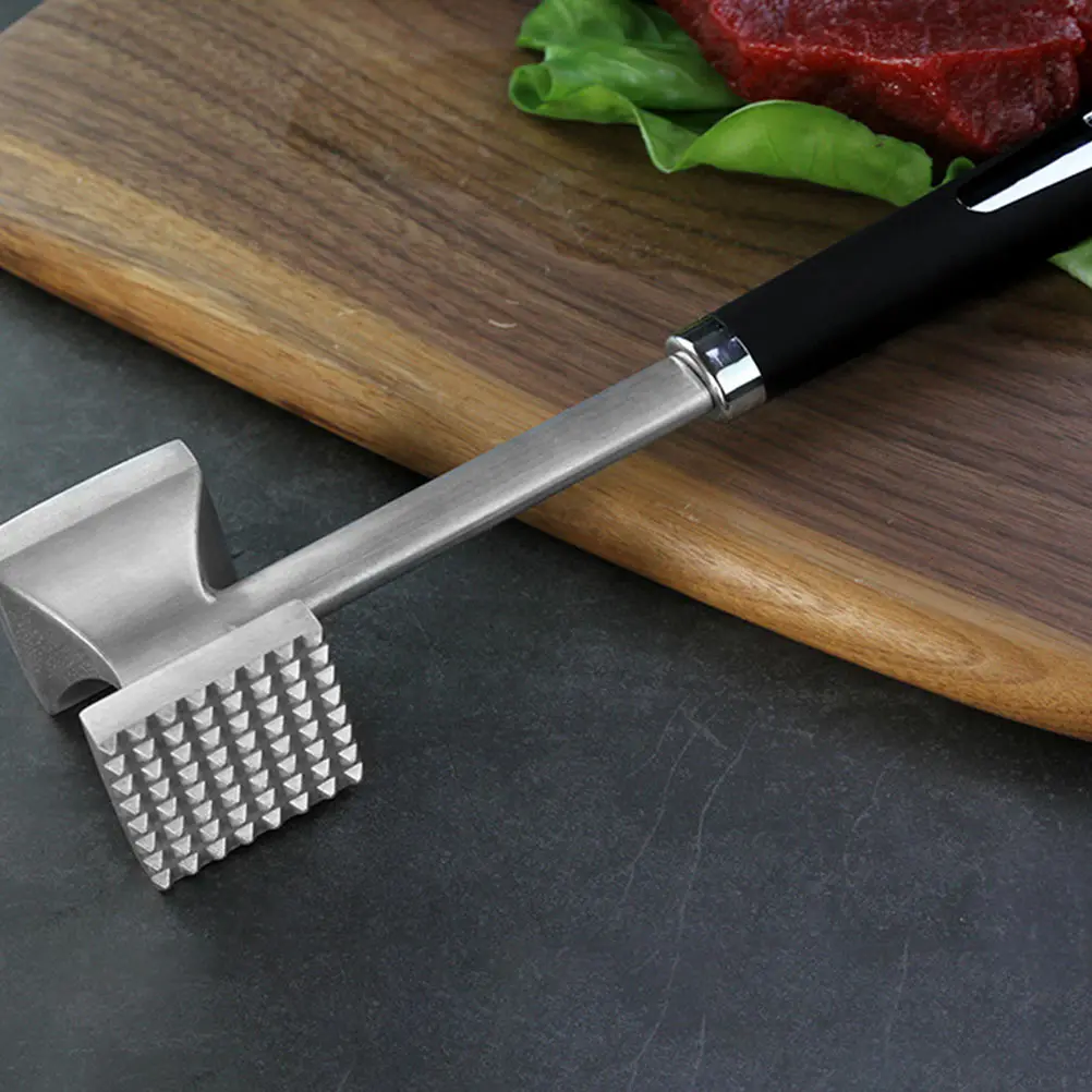 

Stainless Steel Tenderizer Tool Meat Pounder For Home for Home Meat Hammer Restaurant Kitchen Mallet Beef Pounder Practical