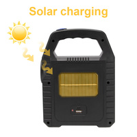 ZK40 Portable Solar Lantern COB LED Work Lamp Waterproof  Emergency Spotlight USB Rechargeable Handlamp Outdoor Hiking Camping